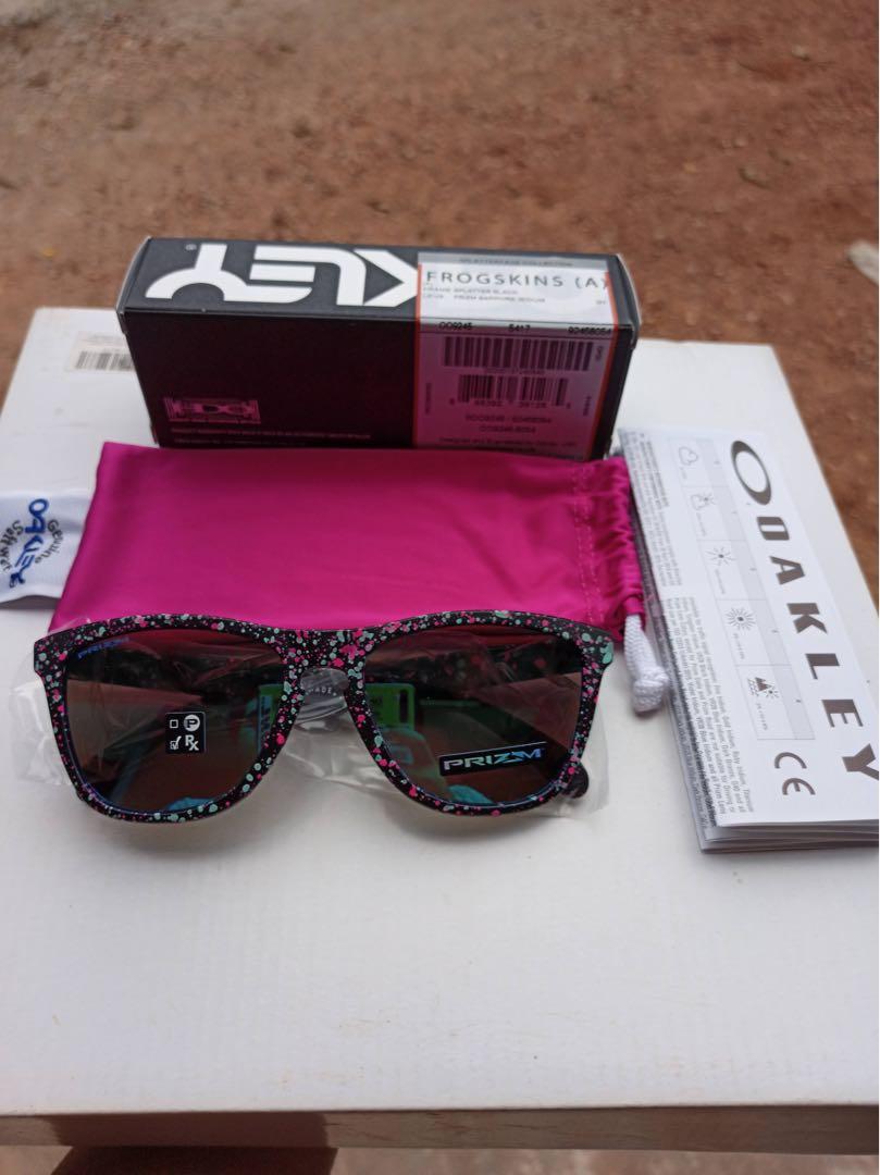 Oakley Frogskin Splatter black 💯, Men's 