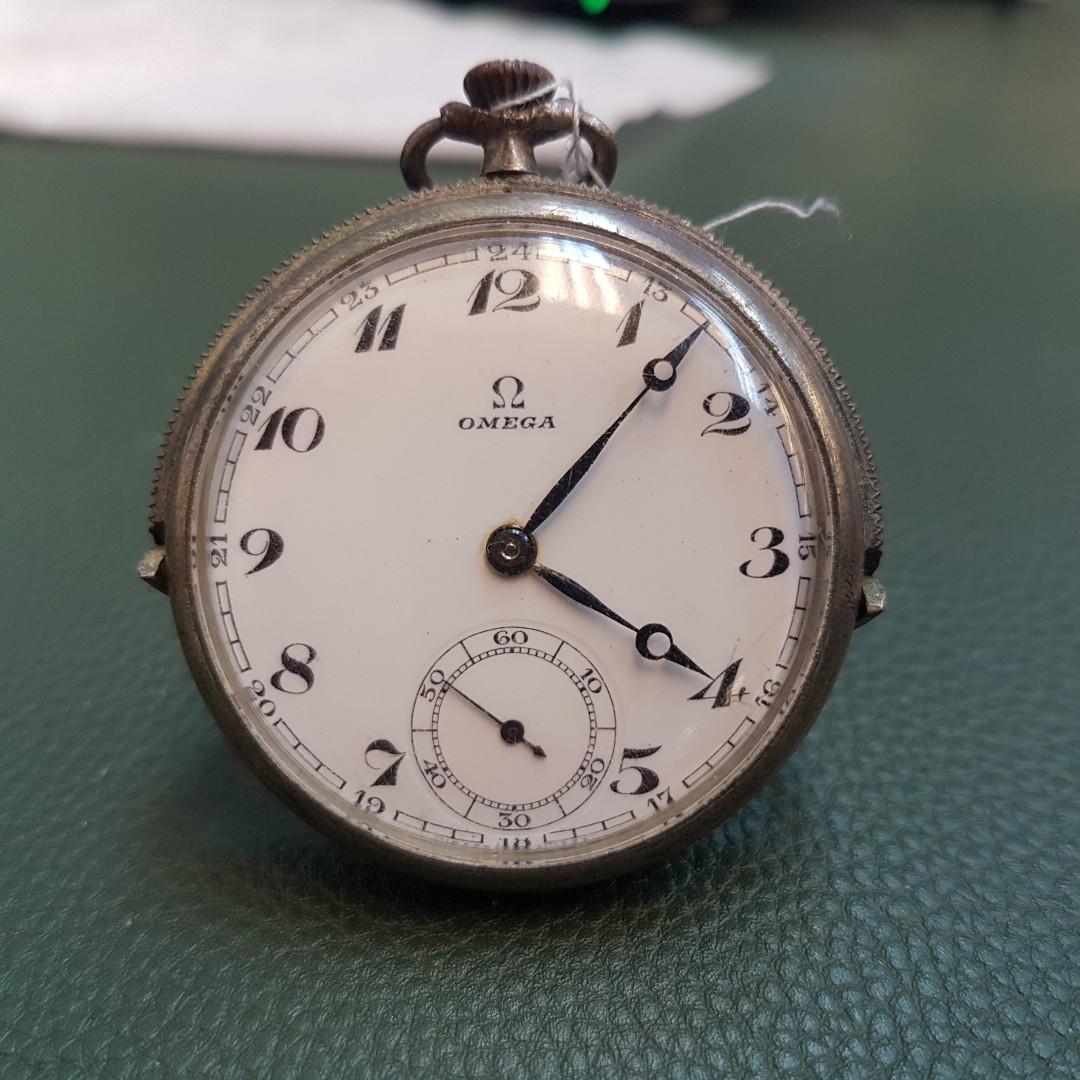 Omega pocket watch outlet price guide