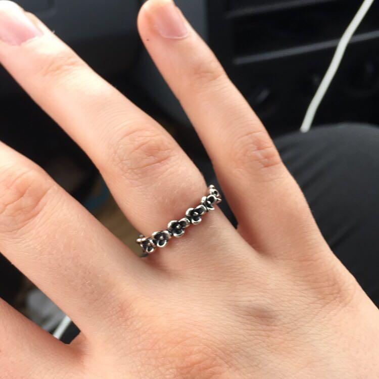 Pandora floral shop elegance ring