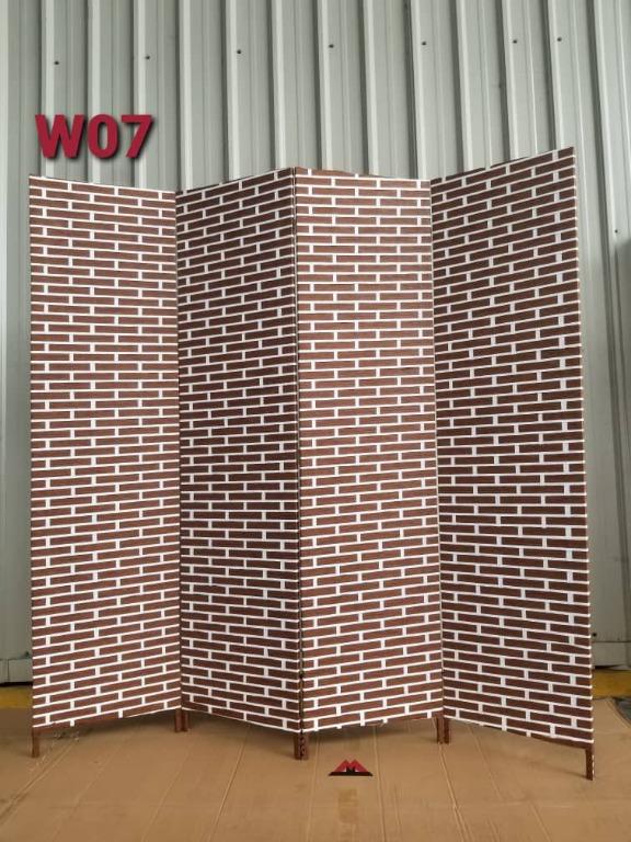 Partition Wood Kajang, Furniture & Home Living, Furniture, Shelves