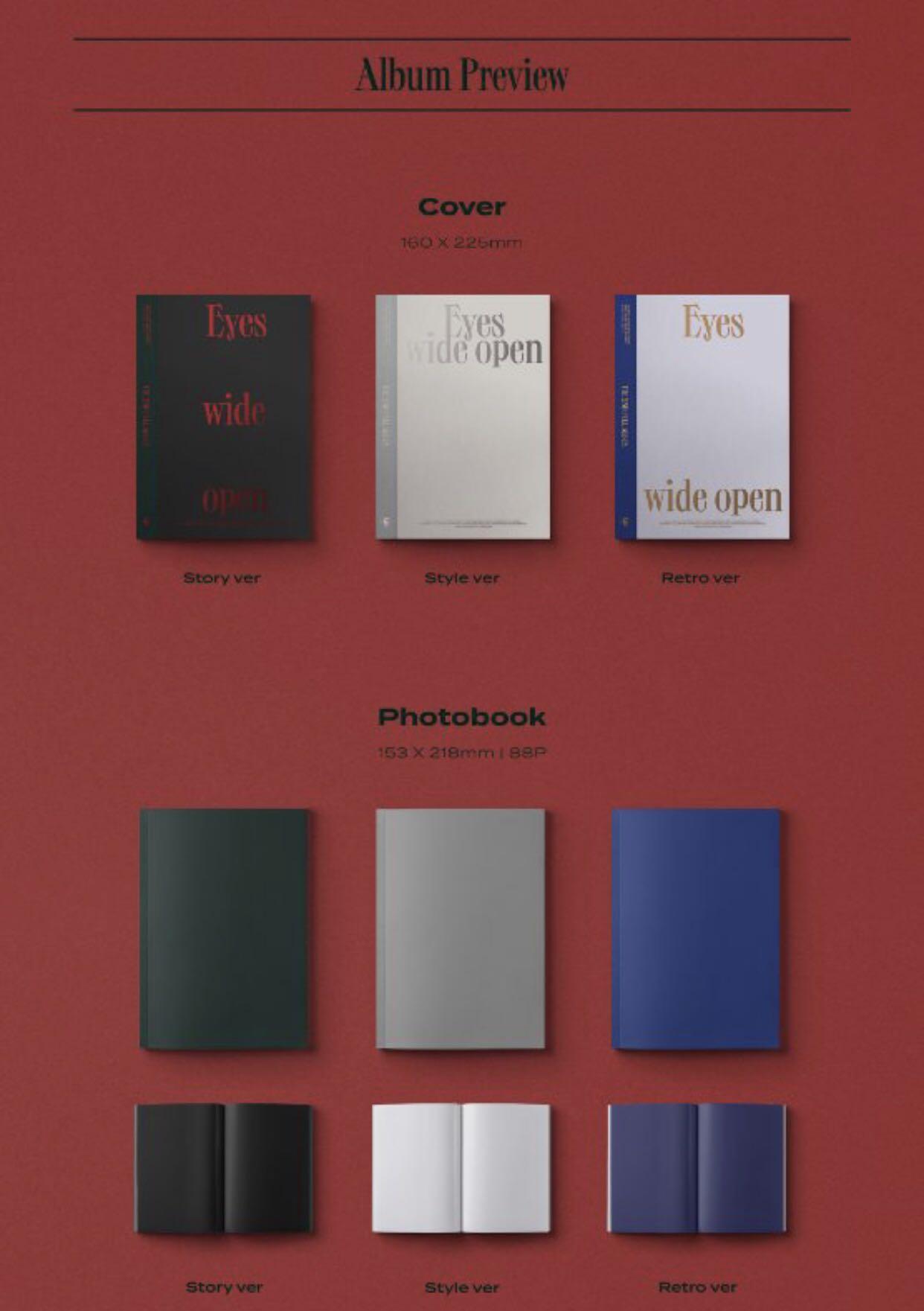 Closed Po Go Round 1 Twice Second Full Album Eyes Wide Open Entertainment K Wave On Carousell