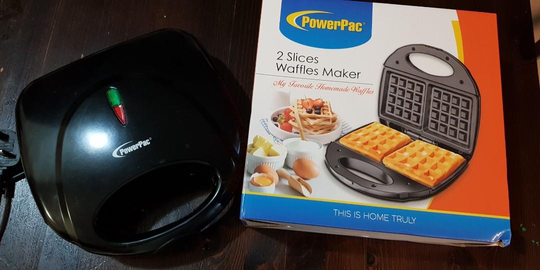 POWERPAC WAFFLE MAKER, Home Appliances, Kitchenware on Carousell