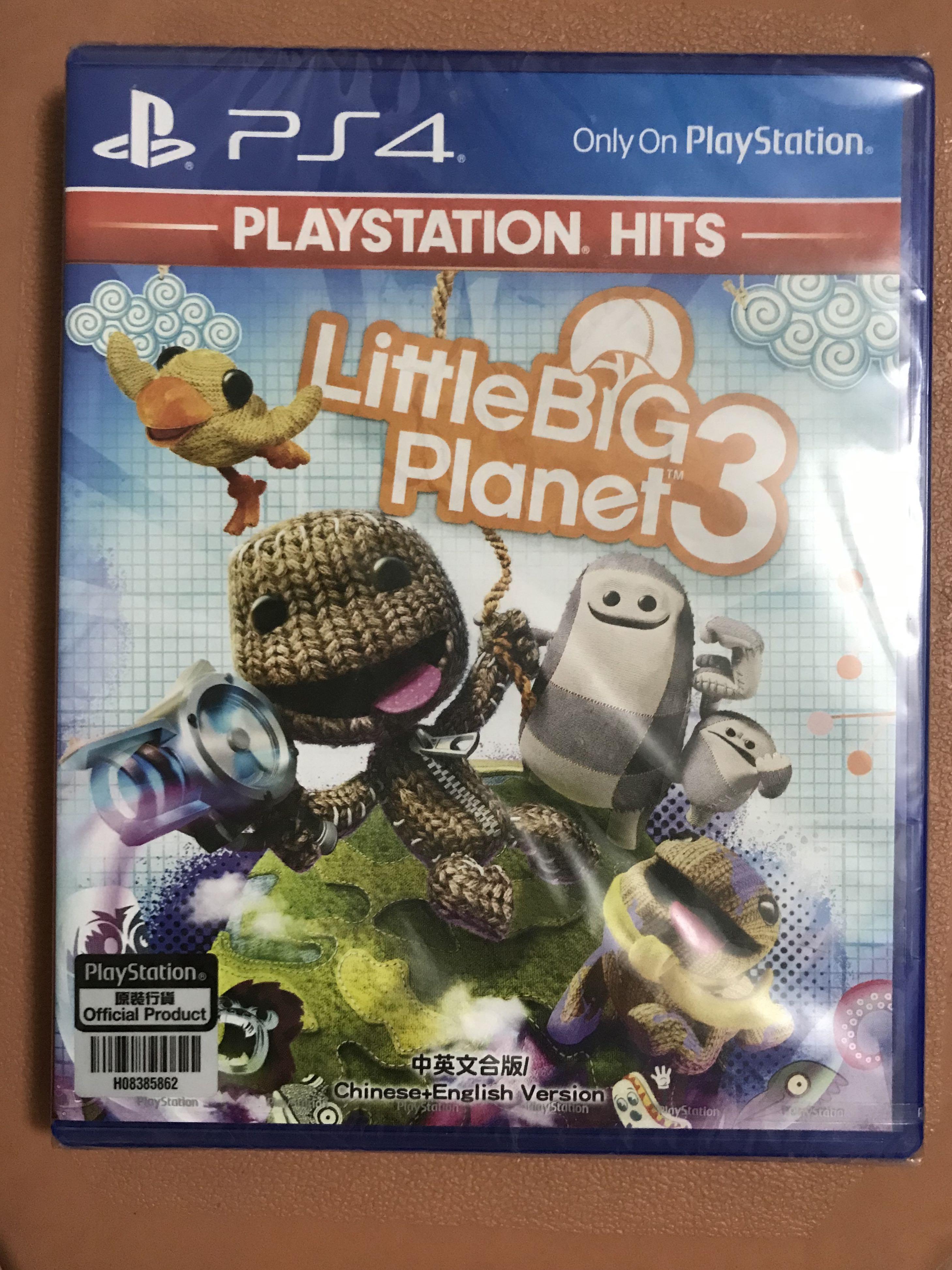 Ps4 Game Little Big Planet 3 小小大星球3 中英文合版 遊戲機 遊戲機遊戲 Carousell