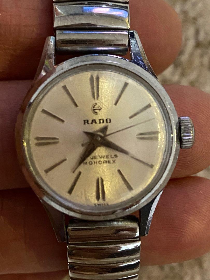 Rado vintage watch 女裝古董上鍵手錶, 興趣及遊戲, 收藏品及紀念品