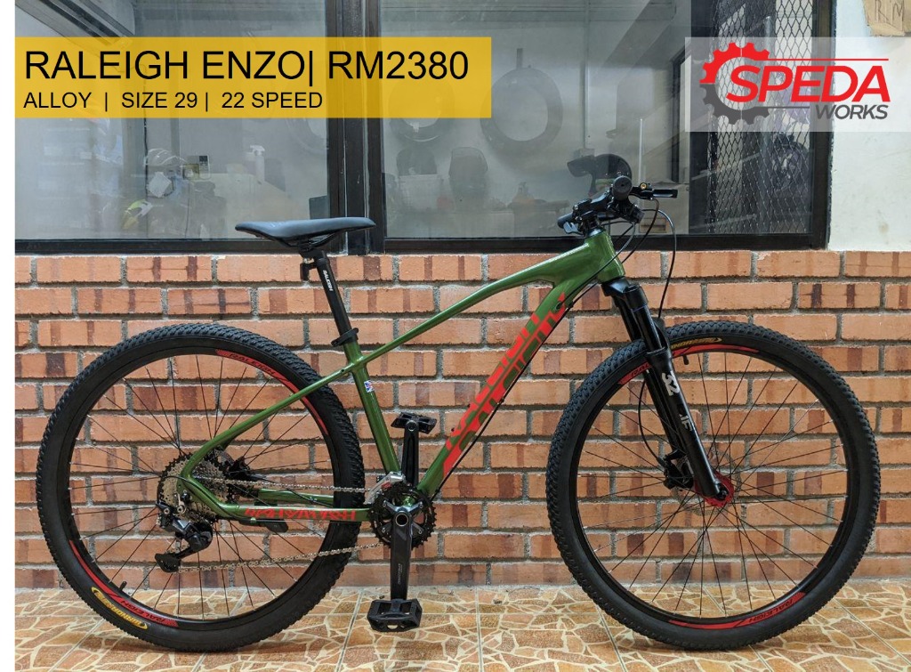 harga basikal mountain bike raleigh