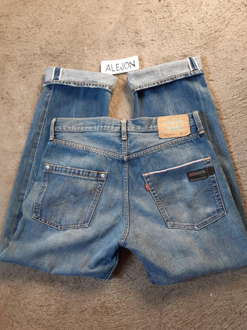 levis 541 raw denim