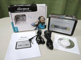 Retro Classic Style Walkman Cassette Deck Player to MP3 PC Converter Recorder
