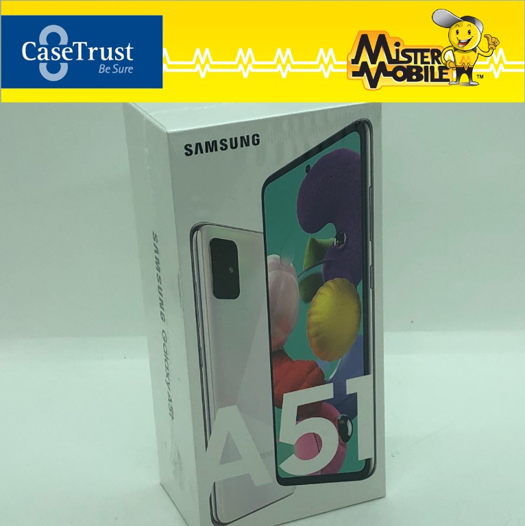 Samsung Galaxy A51 128 128gb Black White Local New Mobile Phones Tablets Android Phones Samsung On Carousell