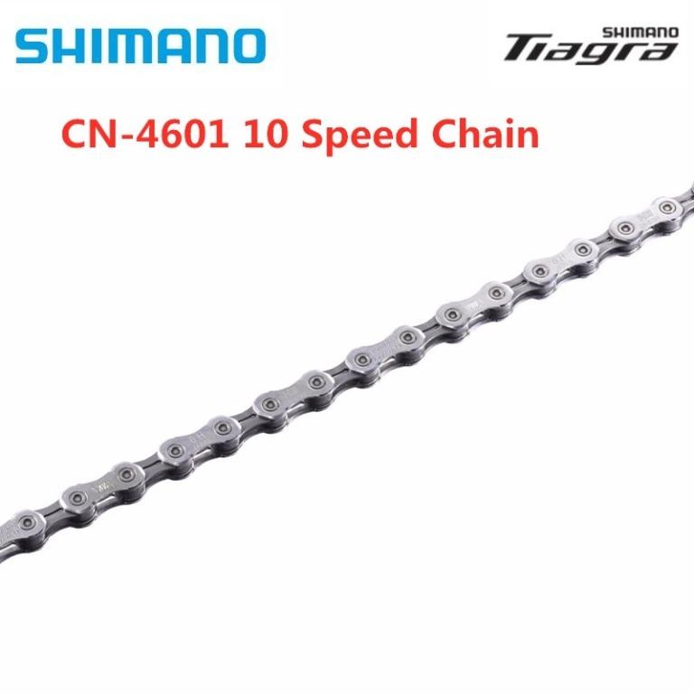 Shimano Cn 4601 Hg Road Bike 10 Speed Chain For Ultegra 105 Tiagra Sports Bicycles On Carousell