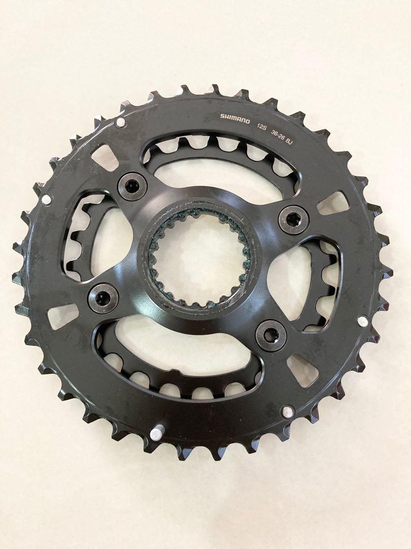Shimano SLX M7100 Double Chainrings Direct Mount 36T 26T Sports