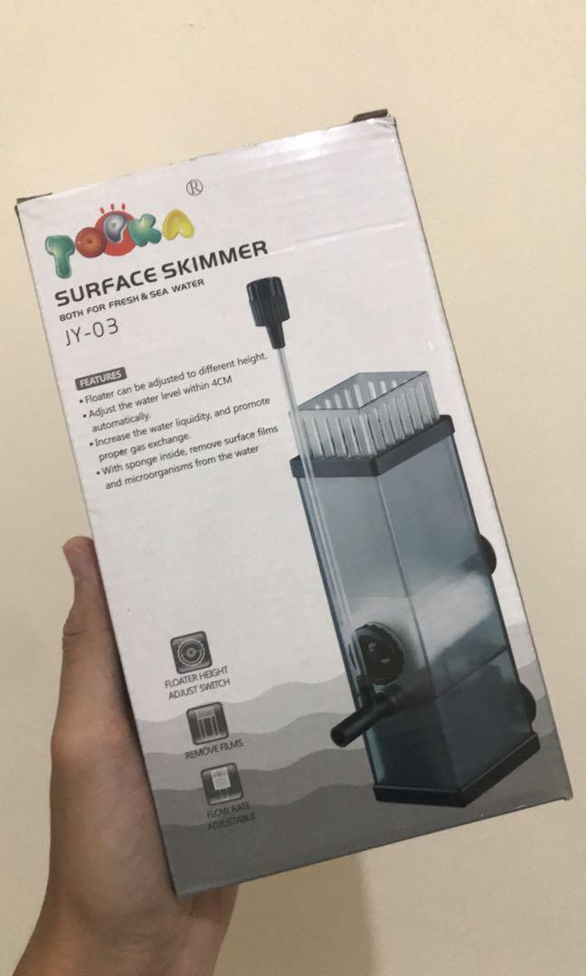 Skimmer Aquascape Topka Jy 03 Perlengkapan Hewan Aksesoris Hewan Di Carousell