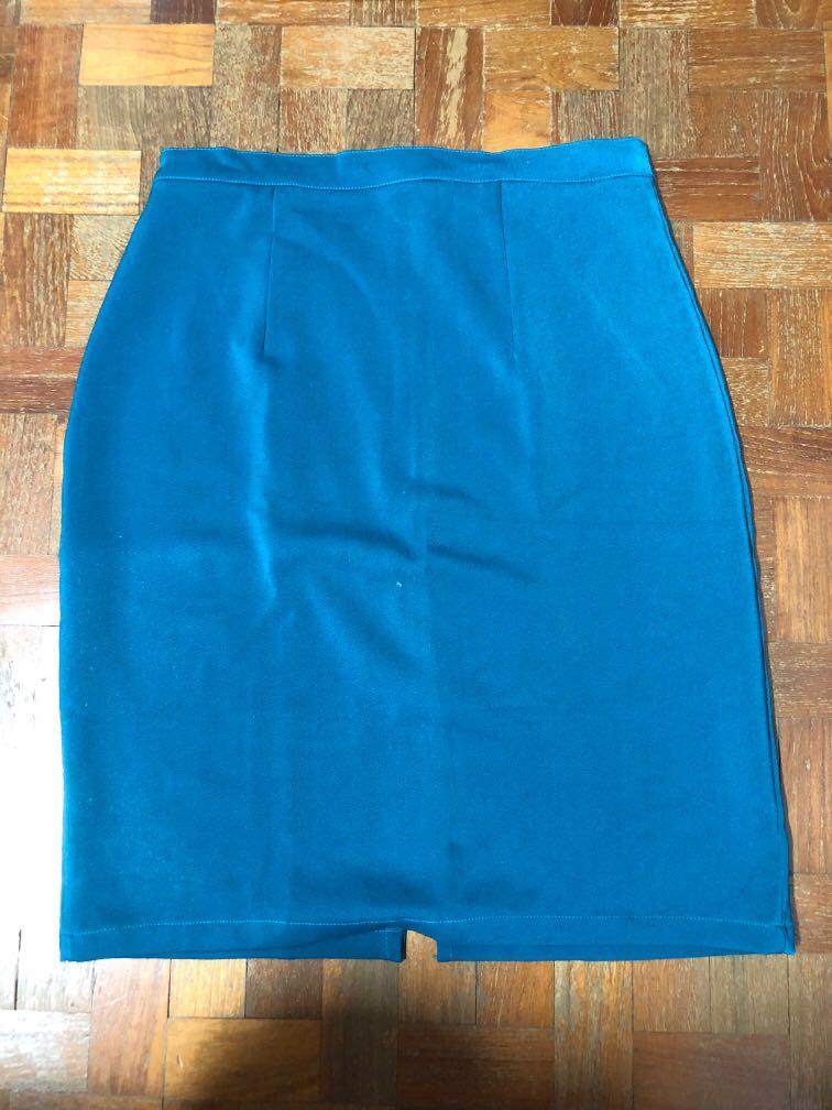 Turquoise blue skirt Clearance