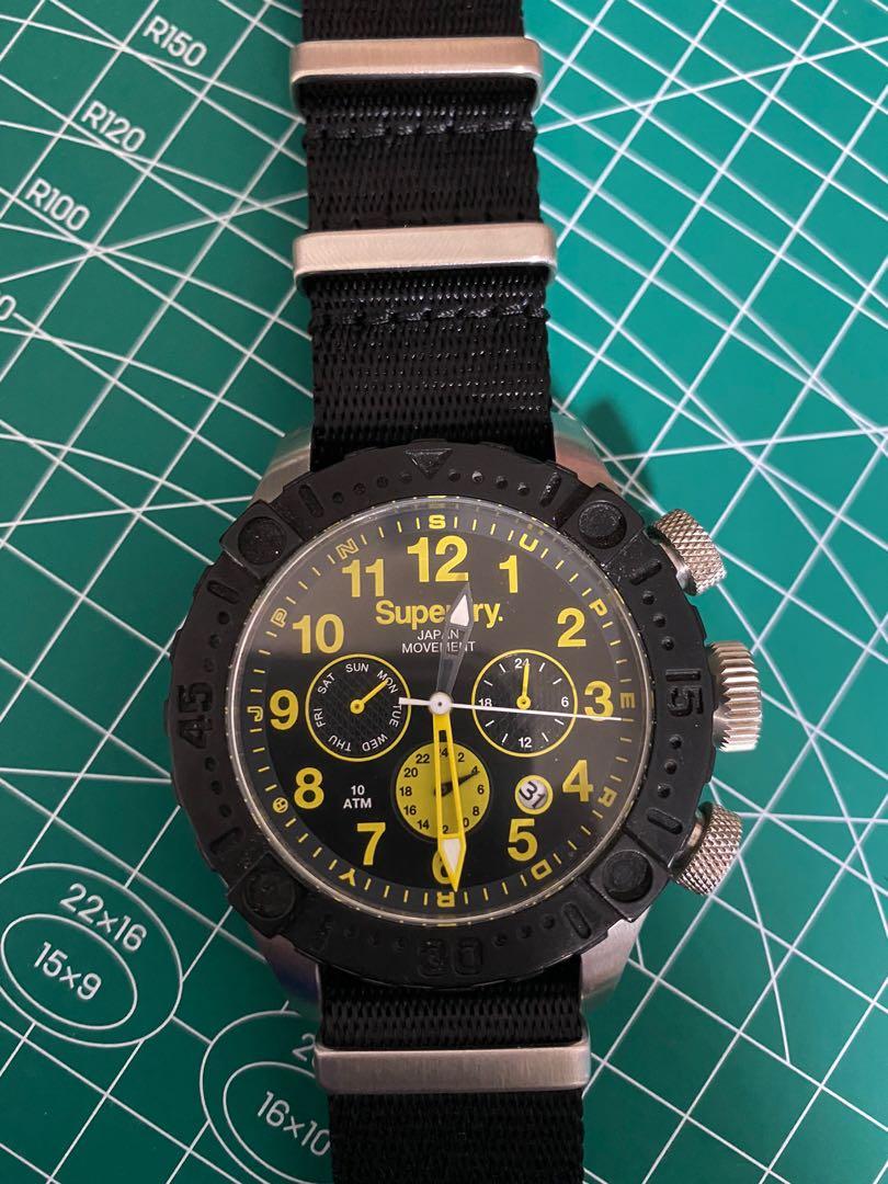 Superdry chronograph watch best sale