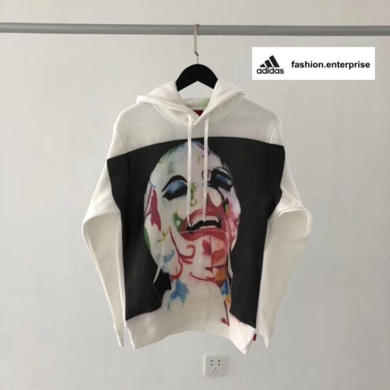Supreme SS20 Leigh Bowery Airbrushed Hooded Sweatshirt