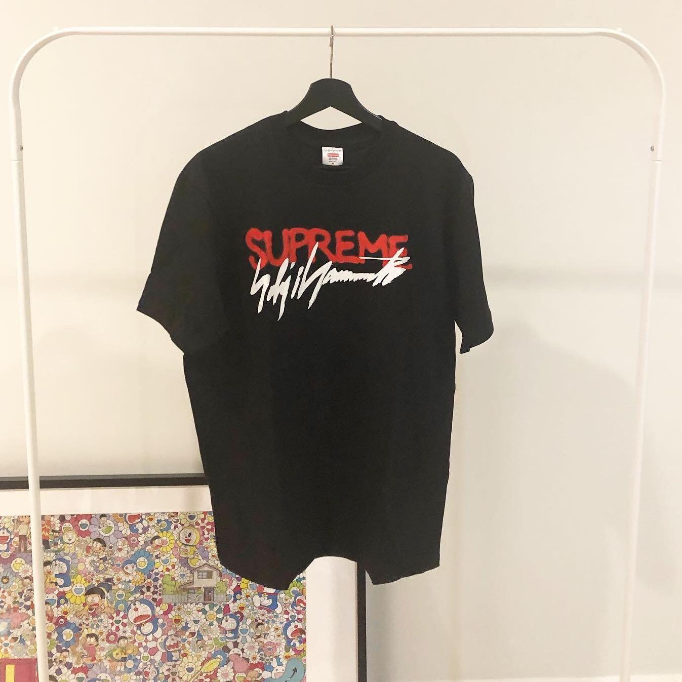 セール好評XLサイズ Supreme Yohji Yamamoto logo tee Tシャツ/カットソー(半袖/袖なし)