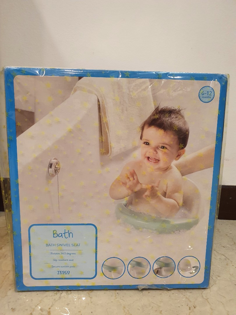 Tesco Baby Swivel Bath Seat Babies Kids Going Out Car Seats On Carousell