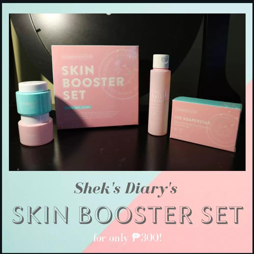 the daily skincare skin booster set