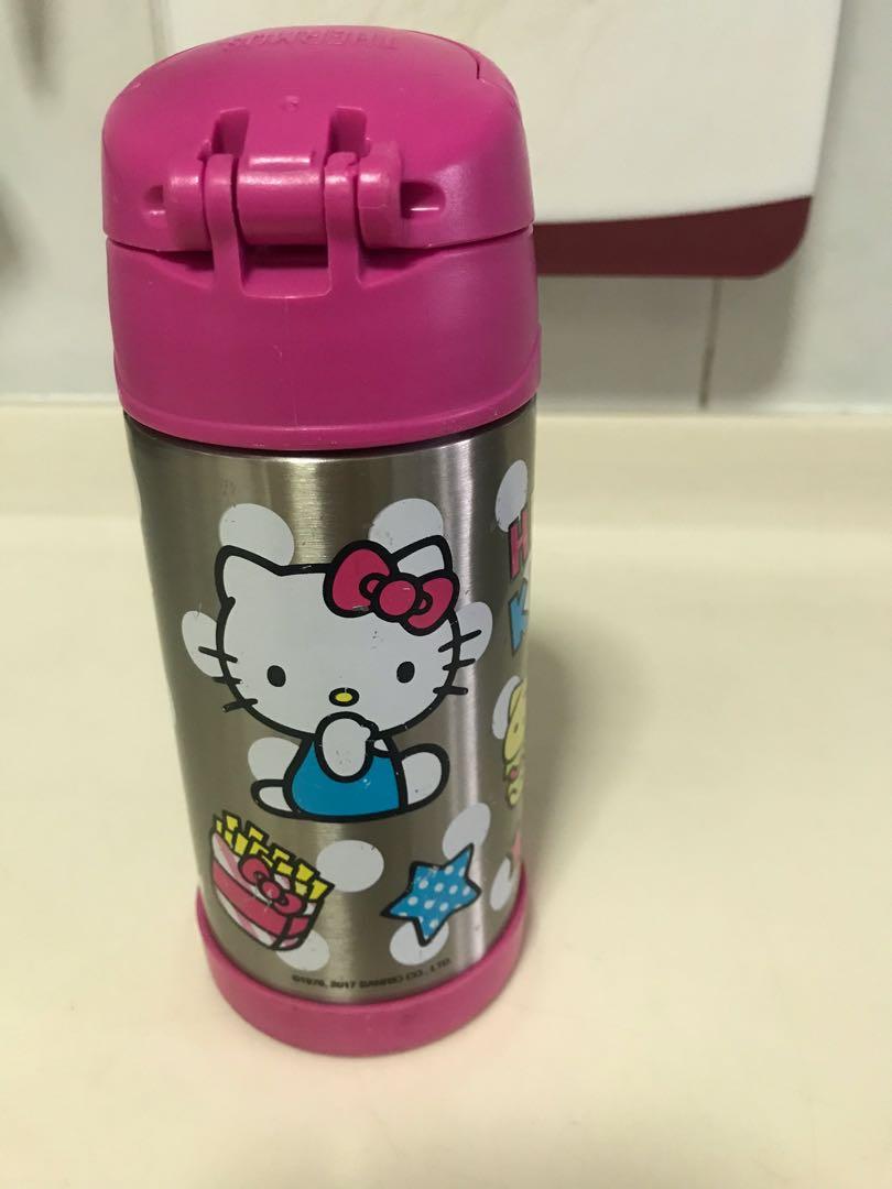 Thermos Funtainer Hello Kitty Insulated water Bottle, Babies