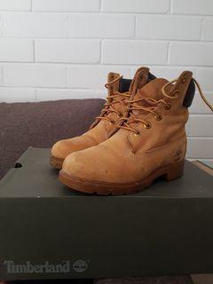 Timberlands work boots