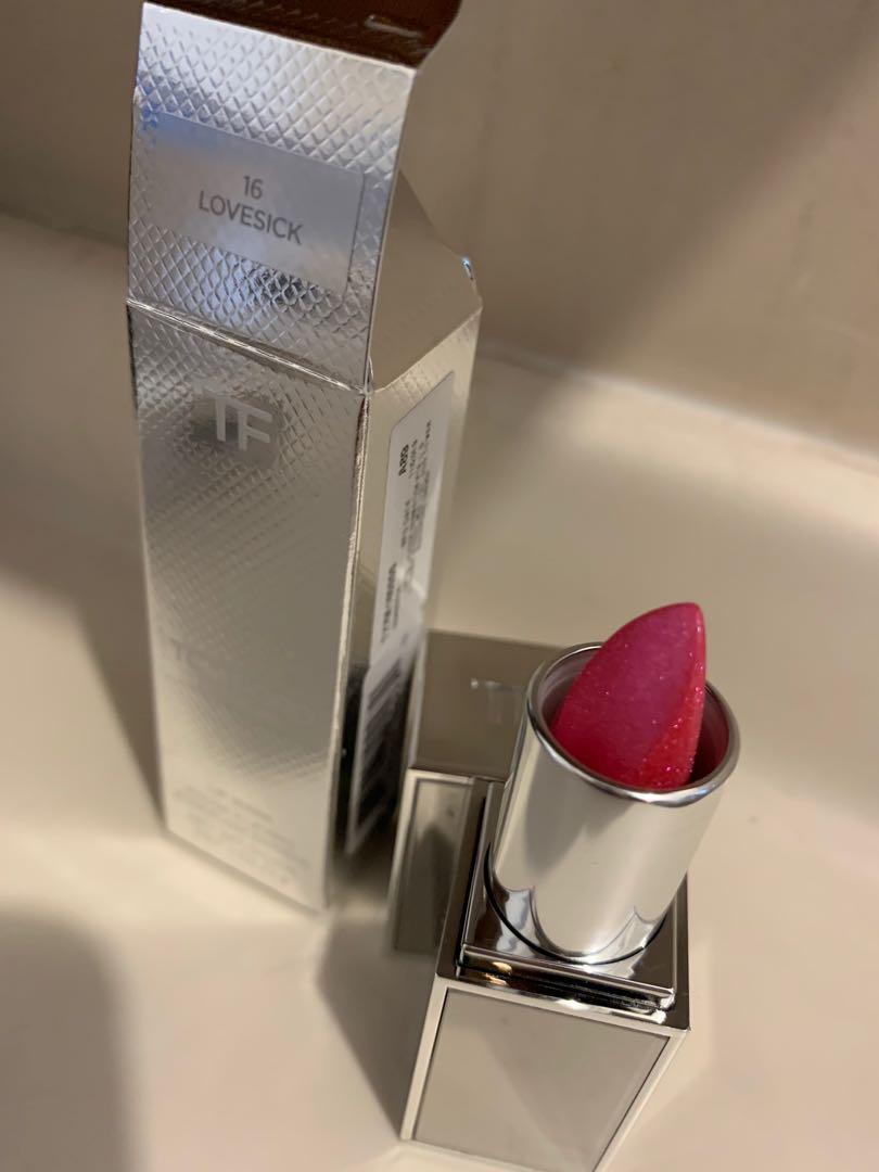 Tom Ford Lip Spark Extreme Lipstick 16 Lovesick, Beauty & Personal Care,  Face, Makeup on Carousell