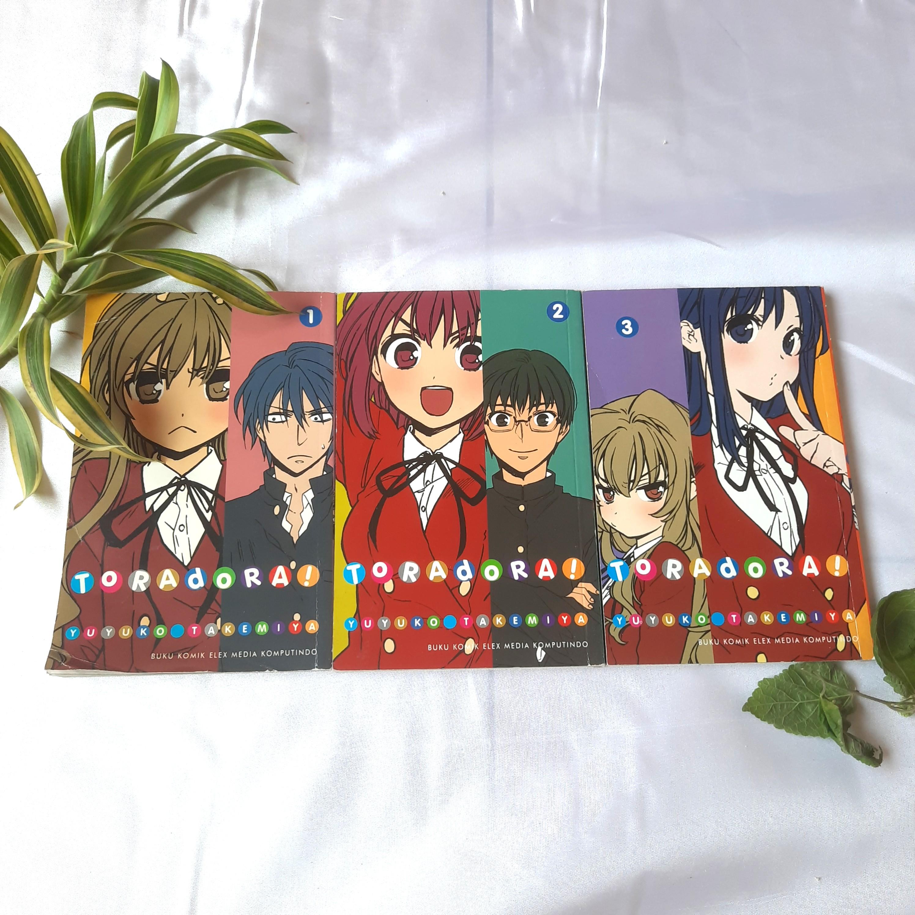 Toradora Yuyuko Takemiya 3 Buku Komik Jepang Shoujo Manga Buku Alat Tulis Komik Dan Manga Di Carousell Ryuji takasu is a gentle boy who does all the cooking and cleaning in his house, unfortunately he is cursed with his father's scary looking face. carousell