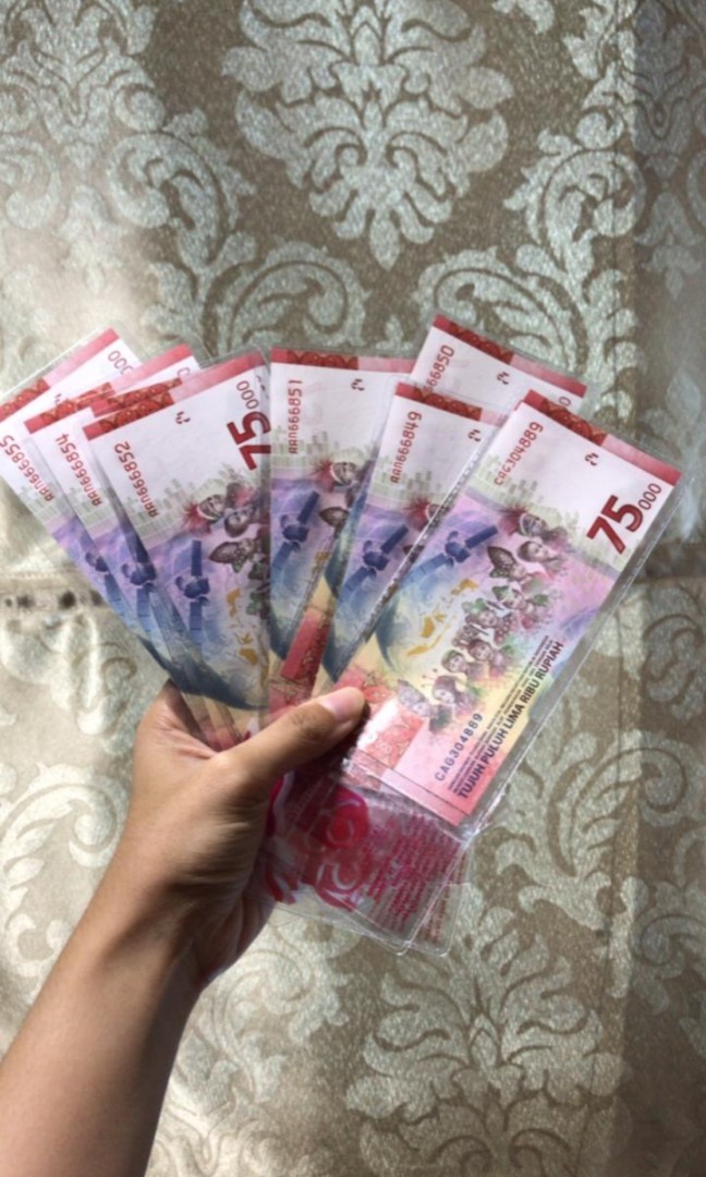 Duit 75 ribu bisa digunakan