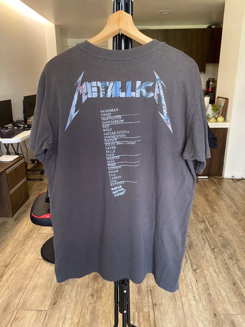 Uniqlo X Metallica Shirt Men S Fashion Tops Sets Tshirts Polo Shirts On Carousell