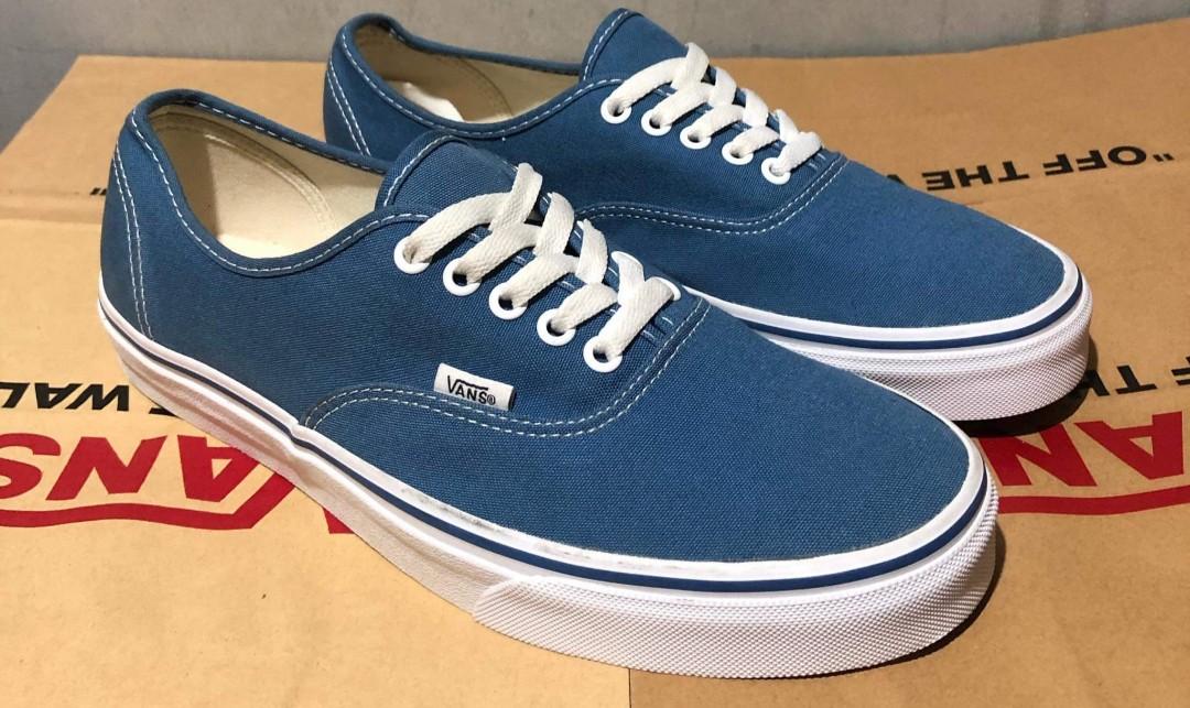 blue shoes vans
