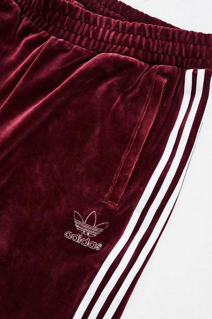 Adidas beckenbauer best sale velour pants