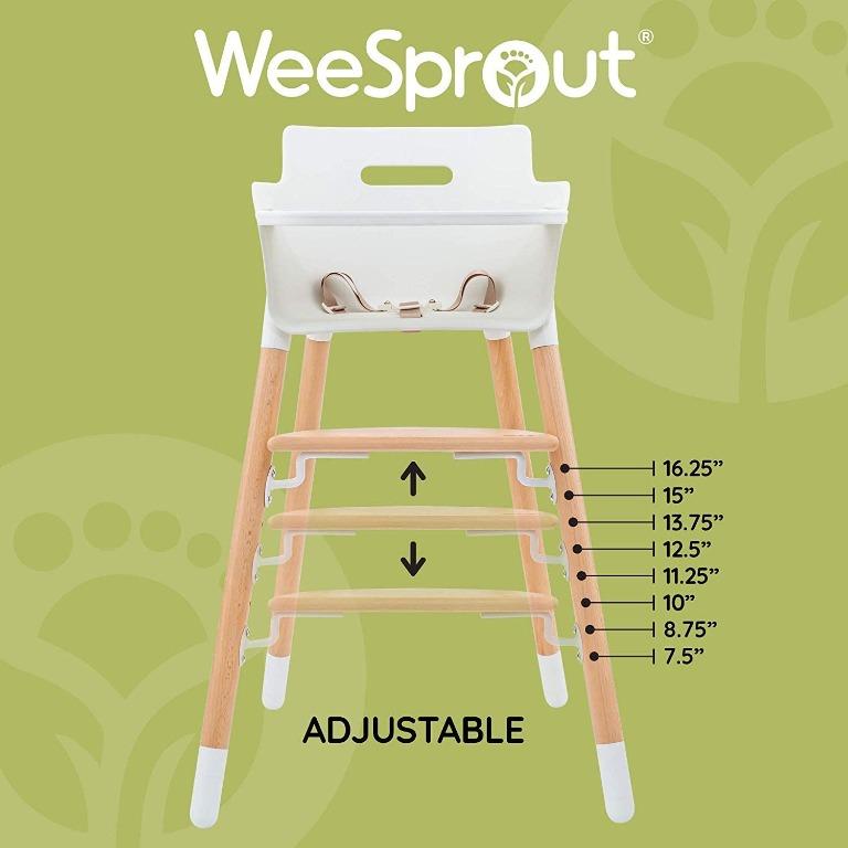 WeeSprout Wooden High Chair Reviews