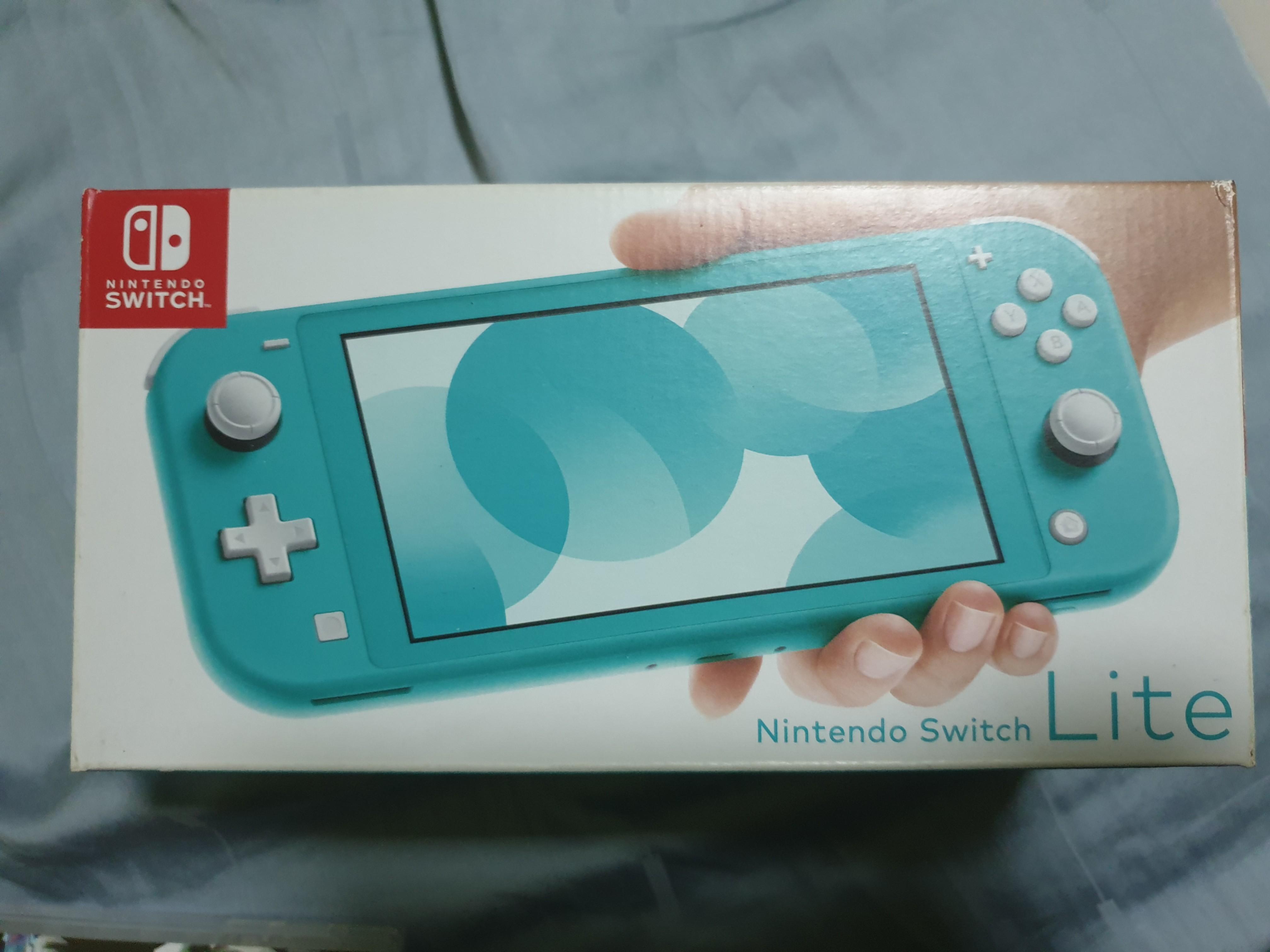 wts nintendo switch lite turquoise video gaming video games nintendo on carousell