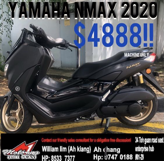 Yamaha Nmax 2020 Motorcycles Motorcycles For Sale Class 2b On Carousell