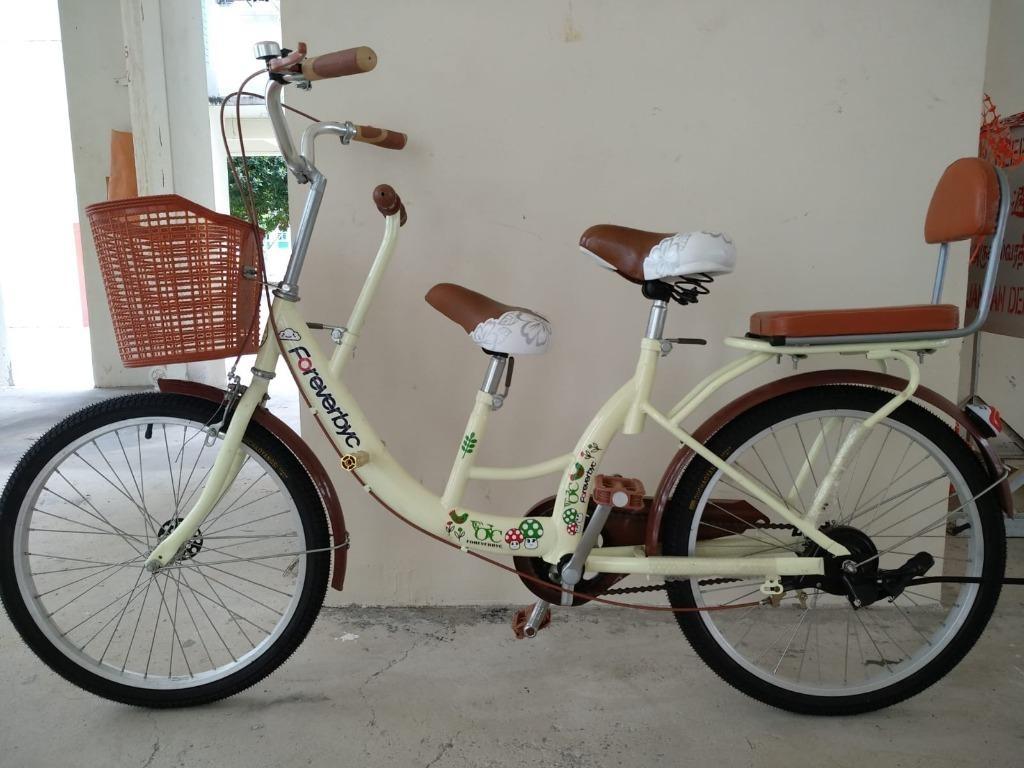 bike with 2 child seats