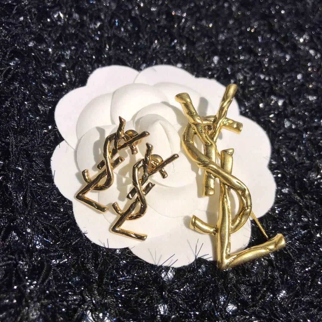 Fake ysl sale earrings