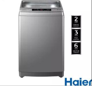 COD Price ₱18,990 
Haier 9.0 kg. 
Brand New 
Washing Machine 
Fully Automatic 
Washer Dryer 
Top Load