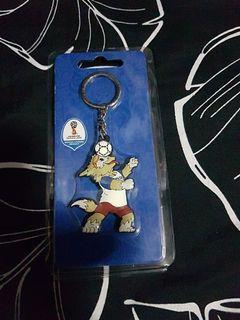 🌸2018 Russia Fifa World Cup Mascot Keychain Key Chain Key Ring🌸