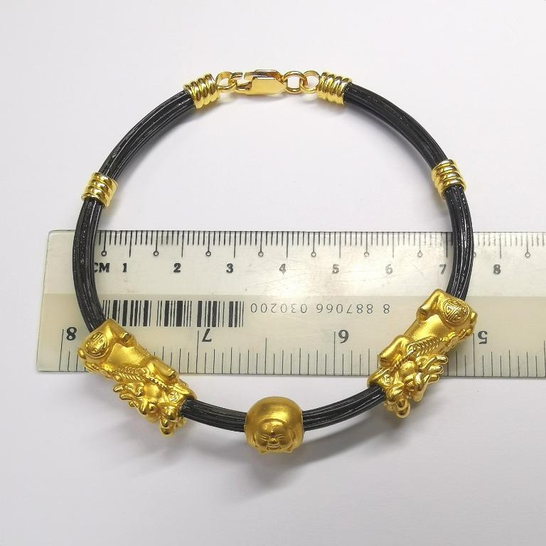 24K+916 Elephant Hair Bangle, Women's Fashion, Jewelry & Organisers,  Necklaces on Carousell