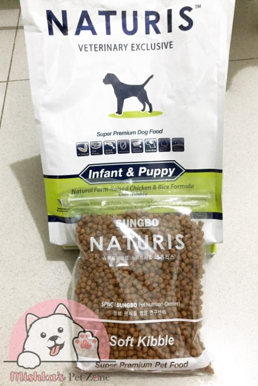 300g Spnc Sungbo Naturis Dog Food Soft Kibble Super Premium For Infant And Puppy Pet Supplies Pet Food On Carousell