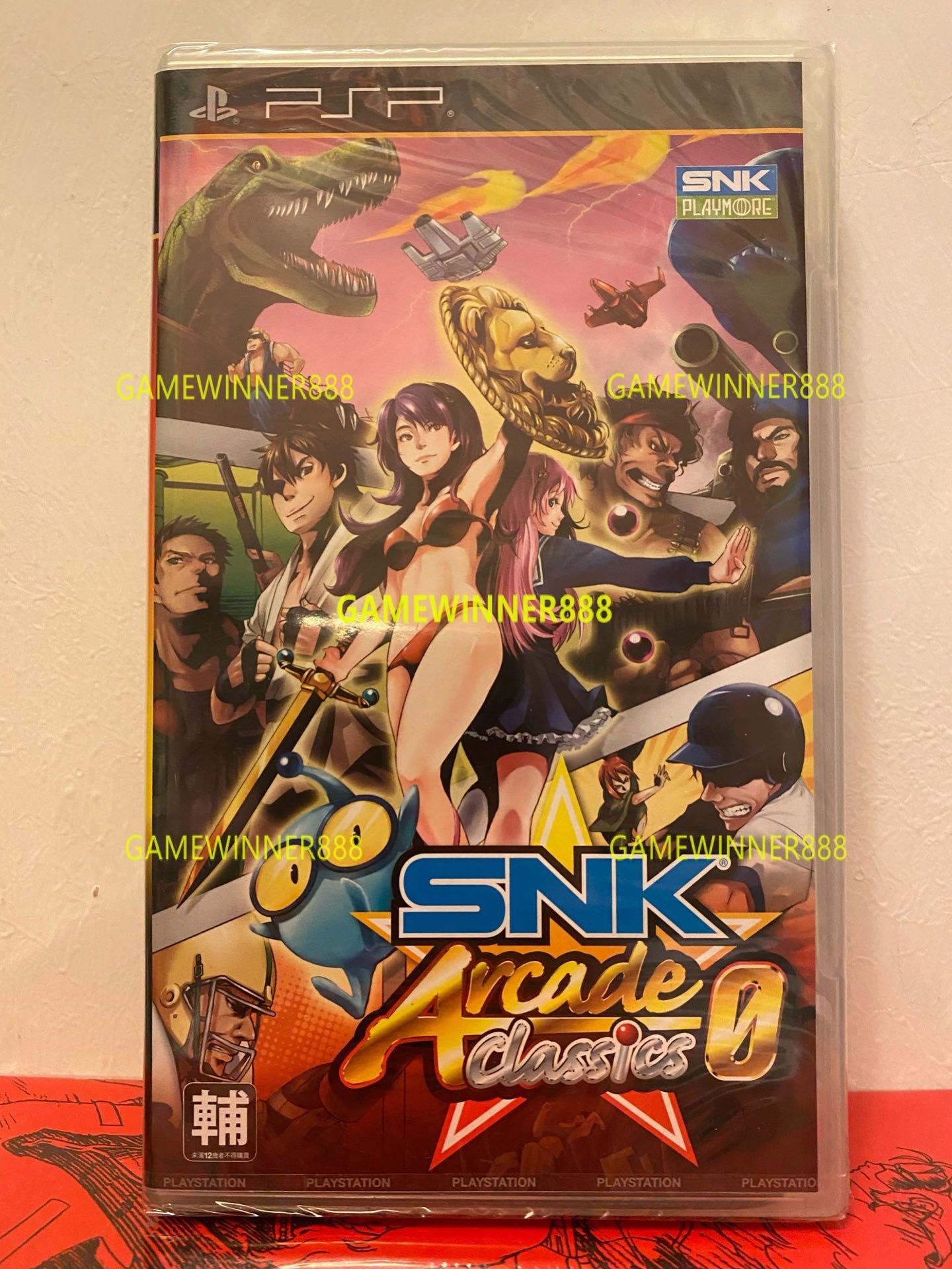 全新PSP遊戲SNK街機遊戲精選合集0 SNK經典街機合集0 SNK Arcade