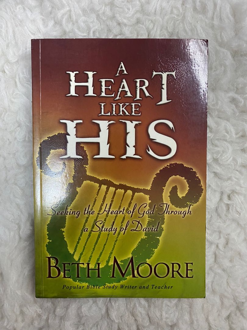 A Heart Like His by Beth Moore, Hobbies & Toys, Books & Magazines, Religion Books on Carousell