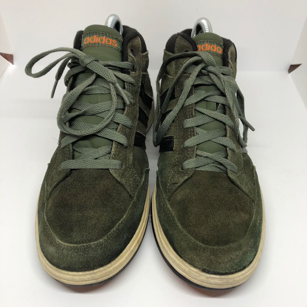 Adidas High Tops Army Green Size 7UK 