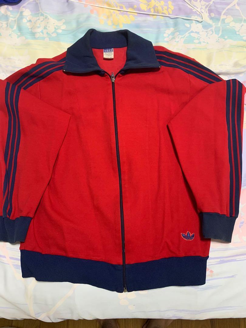 adidas originals red jacket