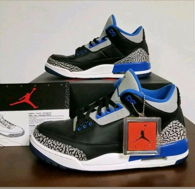 jordan 3 retro sport blue
