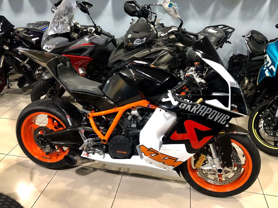 AKRAPOVIC KTM RC8R RC8 CARBON FIBRE BREMBO WP SUSPENSION MUKA300