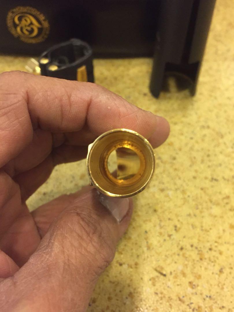 Dave Guardala Alto Sax King Gold mouthpiece, Hobbies & Toys, Music