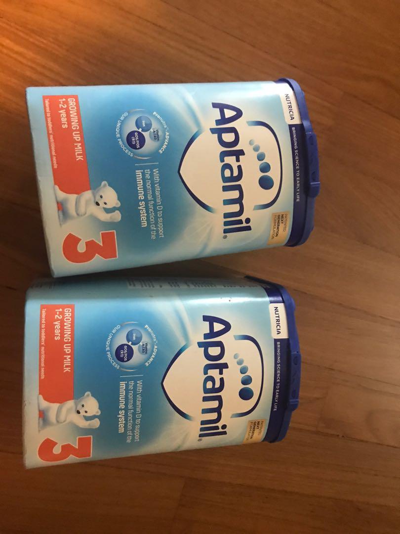 Aptamil 3 Growing Up Milk X2 Babies Kids Nursing Feeding On Carousell