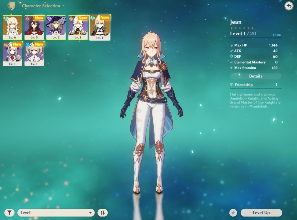 Ar7 Genshin 5 Jean Ningguan Lv 2 Constellation Barbara 4 Spear Toys Games Video Gaming In Game Products On Carousell