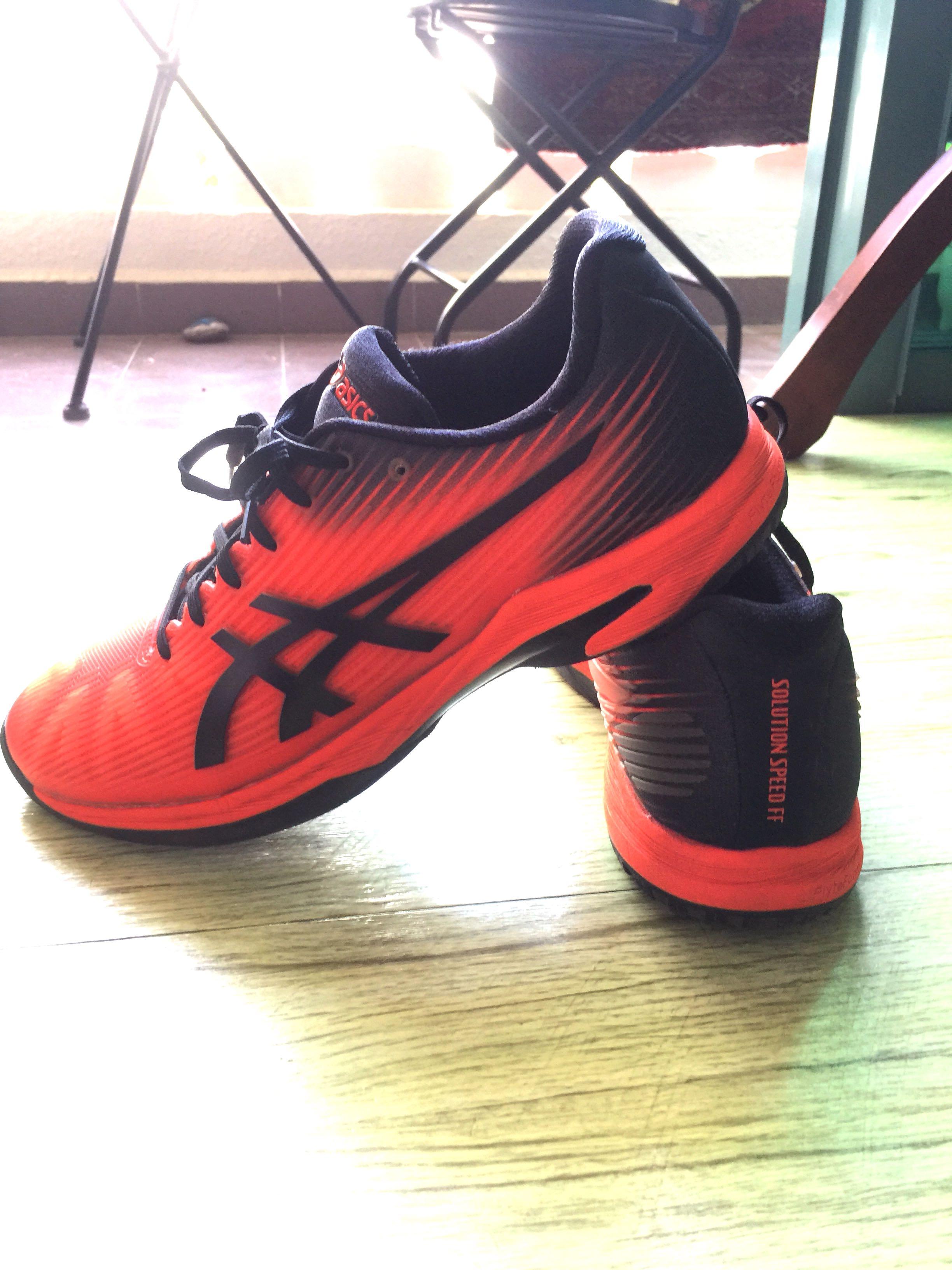 ASICS Solution Speed FF Tennis Shoe, Women's Fashion, Footwear, Sneakers on  Carousell