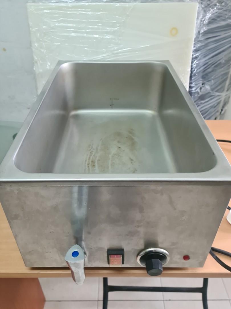 "NEW" STAINLESS STEEL BENCHTOP 3 POT ELECTRIC BAIN MARIE 