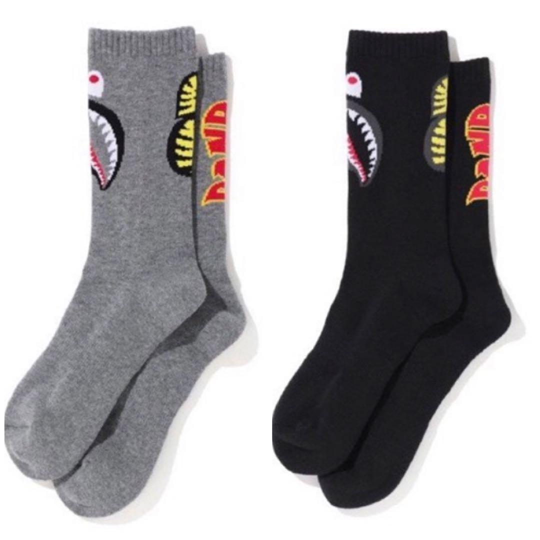 bape shark socks